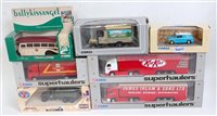 Lot 2696 - 12 various boxed Corgi Toys and Vanguards...