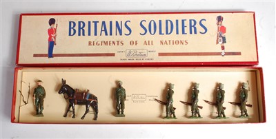 Lot 1265 - A Britains Military Equipment boxed field gun...