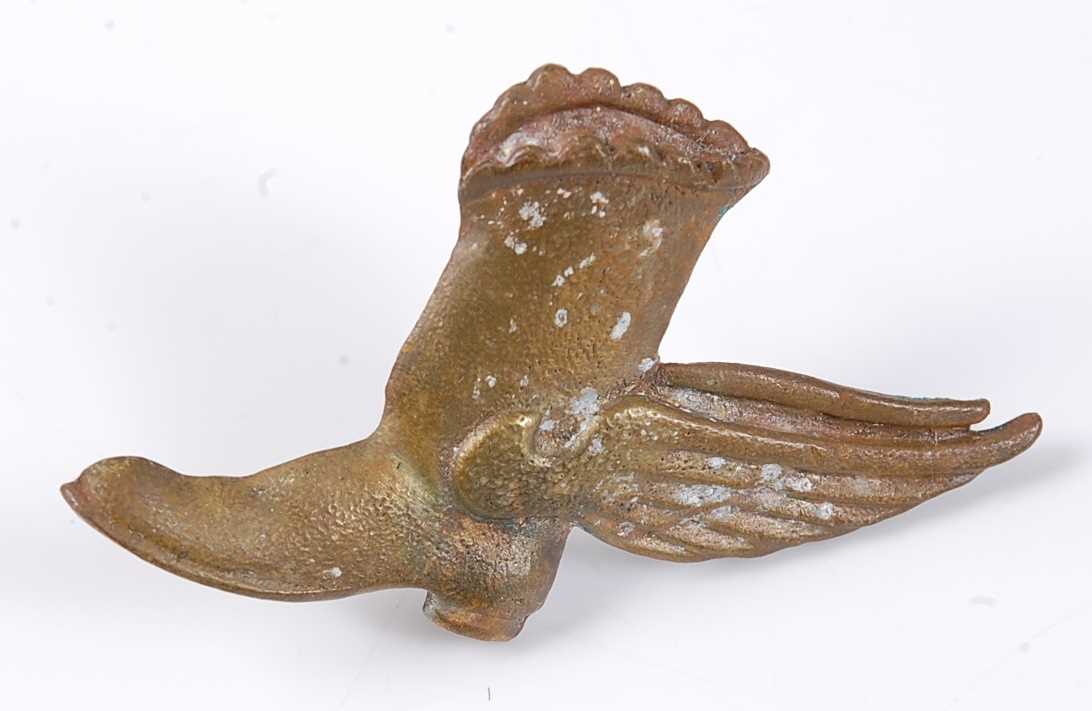 Lot 287 - An R.A.F. "Late Arrivals" or "Winged Boot" badge.