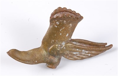 Lot 287 - An R.A.F. "Late Arrivals" or "Winged Boot" badge.