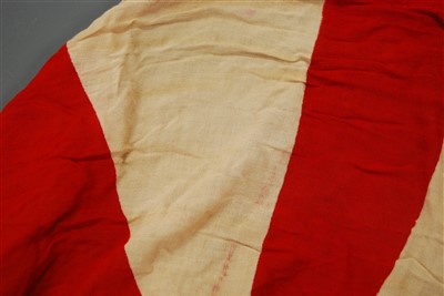 Lot 190 - A Japanese Rising Sun war flag