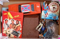 Lot 3185 - One box containing a quantity of tinplate and...