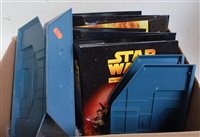 Lot 3187 - A Star Wars De Agostini white metal mail order...