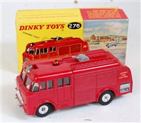 Lot 2012 - A Dinky Toys No. 276 airport fire tender, with...