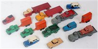 Lot 2017 - 15 various loose Dublo Dinky Toys diecasts to...