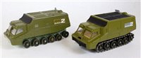 Lot 2030 - Two loose Dinky Toy Shado 2 diecast vehicles,...