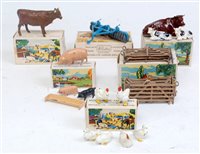 Lot 1294 - A Britains boxed picture pack series farming...