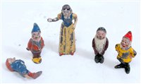Lot 1306 - A Britains Snow White and the Seven Dwarves...