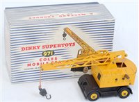 Lot 2031 - A Dinky Toys No. 971 Coles mobile crane,...