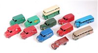 Lot 2035 - Twelve various loose Dinky toy playworn...