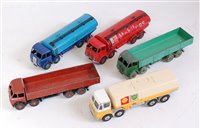Lot 2036 - Five various loose playworn Dinky Toy Foden...