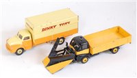 Lot 2041 - Two loose Dinky Toy commercial vehicles to...