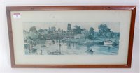 Lot 34 - Carriage print showing Beccles, Suffolk, from...
