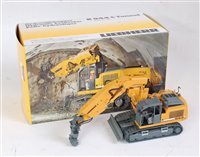 Lot 2730 - An NZG No. 808 1:50 scale model of a Liebherr...