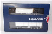 Lot 2743 - A Tekno 1:50 scale boxed model of a Scania...