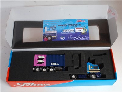 Lot 2501 - A Tekno 1:50 scale model of a Scania 113H 360...