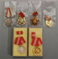 Lot 328 - A collection of six East German and Russian...