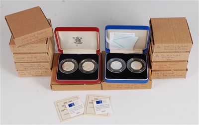 Lot 2109 - Great Britain, a collection of eleven cased...