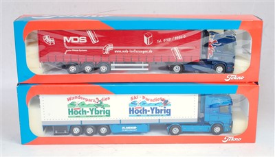 Lot 2503 - A Tekno 1:50 scale boxed road transport...