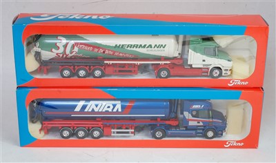 Lot 2506 - A Tekno 1:50 scale boxed road haulage diecast...