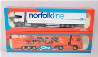 Lot 2808 - A Tekno 1:50 scale boxed Road Transport...