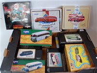 Lot 2824 - 11 various boxed Corgi public transport...