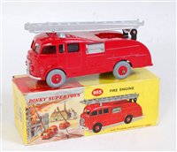 Lot 2050 - A Dinky Toys No. 955 fire engine comprising...