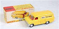 Lot 2054 - A Dinky Toys No. 407 Ford Hertz transit van...