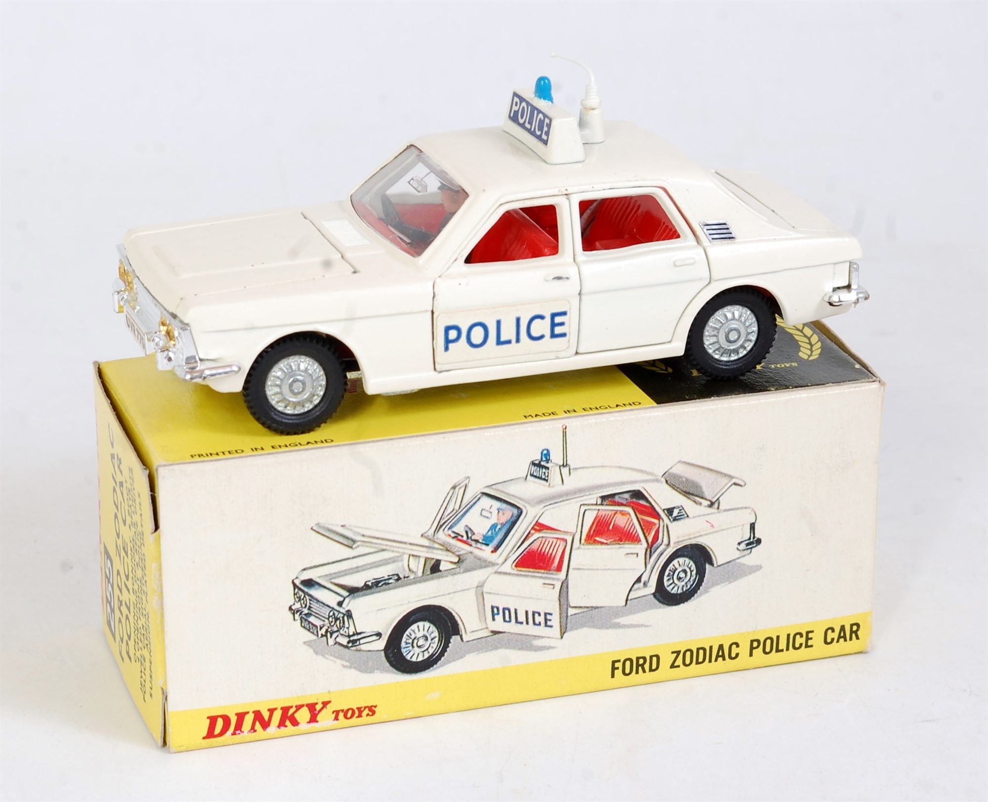 dinky ford zodiac police car
