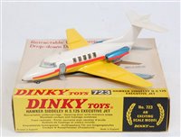 Lot 2057 - A Dinky Toys No. 723 Hawker Siddeley HS125...