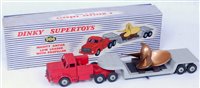Lot 2061 - A Dinky Toys No. 986 Mighty Antar low loader...