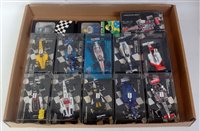 Lot 2827 - 11 various plastic cased Minichamps 1:43 scale...