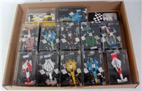Lot 2828 - 12 various plastic cased Minichamps 1:43 scale...