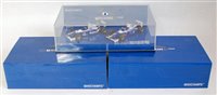 Lot 2834 - A Minichamps 1:43 scale Williams F1 team twin...
