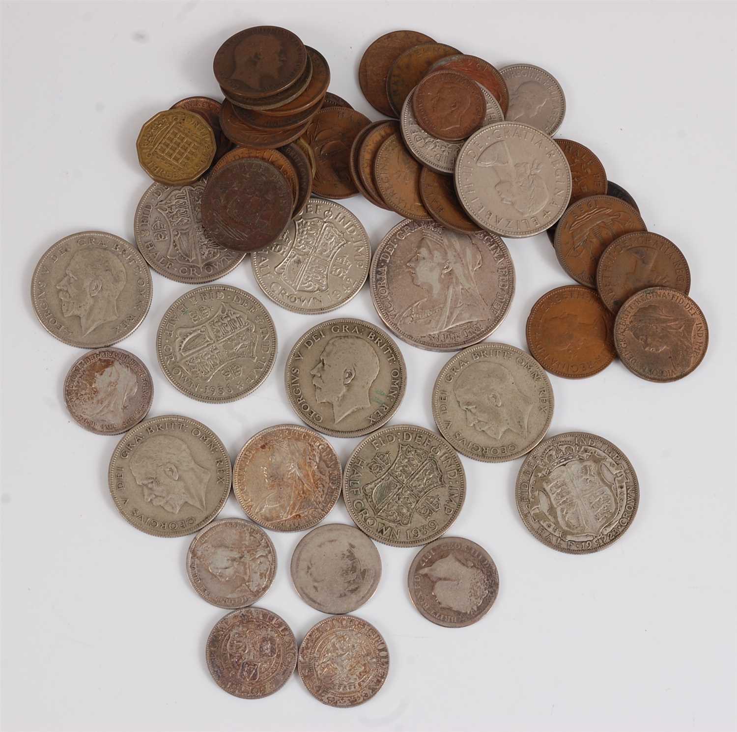 Lot 2070 - A mixed lot of 19th century British and world...