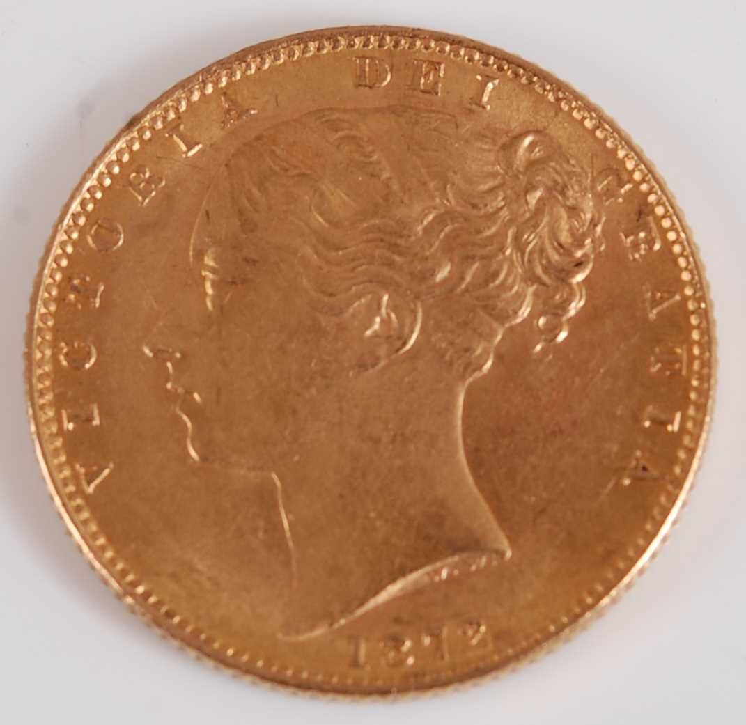 Lot 2034 - Great Britain, 1872 gold full sovereign,...