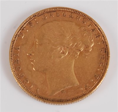 Lot 2036 - Great Britain, 1878 gold full sovereign,...