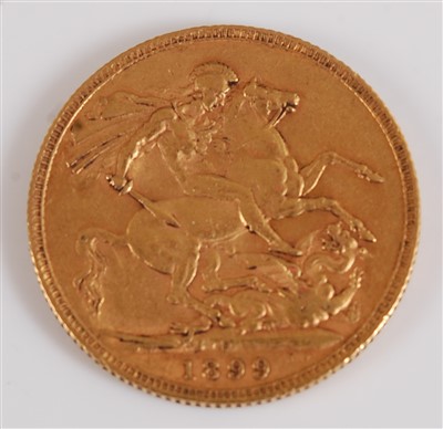 Lot 2037 - Great Britain, 1899 gold full sovereign,...