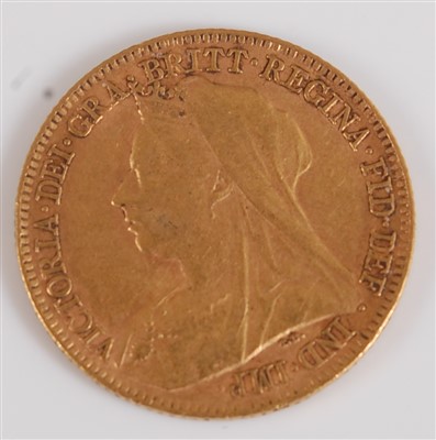Lot 2042 - Great Britain, 1897 gold half sovereign,...