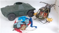 Lot 3227 - An Action Man Pallitoy four wheel Scout...
