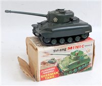 Lot 3230 - A Triang Minic Series 2 clockwork powered...