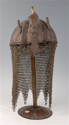 Lot 19 - An Indo-Persian Kulah Khud helmet