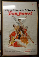 Lot 1014 - The Whole World Loves Tom Jones, movie poster...