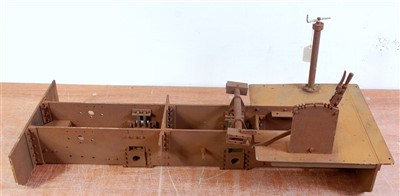 Lot 34 - A 5" gauge part built chassis frame and extra...