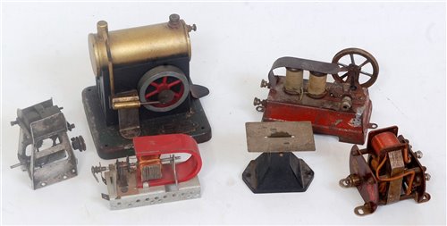Lot 54 - A selection of miniature live steam models,...