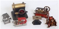 Lot 54 - A selection of miniature live steam models,...