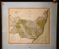 Lot 1020 - A New map of the County of Suffolk, divided...