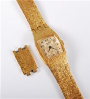 Lot 327 - A lady's Waltham Incabloc manual wristwatch,...