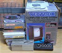 Lot 3231 - A Vectres computer gaming system, sold with a...