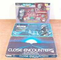 Lot 3232 - A TV related/Sci-fi boxed board game and micro...